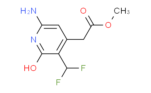 AM15196 | 1806879-98-0 | Methyl 6-amino-3-(difluoromethyl)-2-hydroxypyridine-4-acetate