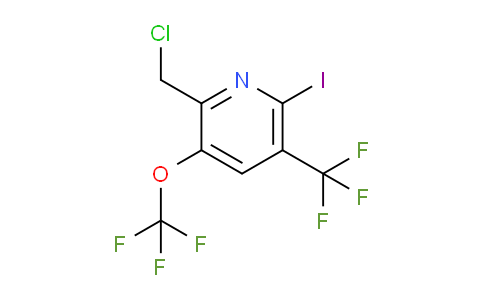 AM151963 | 1804621-13-3 | 2-(Chloromethyl)-6-iodo-3-(trifluoromethoxy)-5-(trifluoromethyl)pyridine