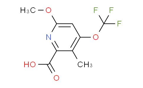 AM151967 | 1805083-11-7 | 6-Methoxy-3-methyl-4-(trifluoromethoxy)pyridine-2-carboxylic acid