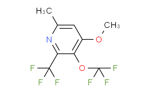AM151982 | 1804801-13-5 | 4-Methoxy-6-methyl-3-(trifluoromethoxy)-2-(trifluoromethyl)pyridine