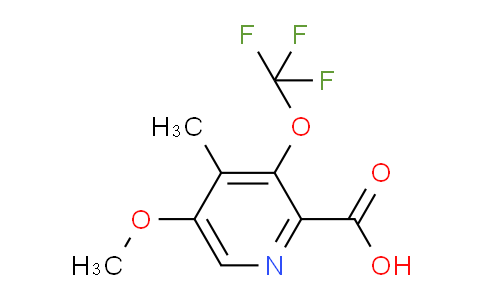 AM151983 | 1804356-10-2 | 5-Methoxy-4-methyl-3-(trifluoromethoxy)pyridine-2-carboxylic acid