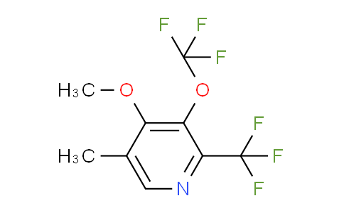 AM151985 | 1805081-90-6 | 4-Methoxy-5-methyl-3-(trifluoromethoxy)-2-(trifluoromethyl)pyridine