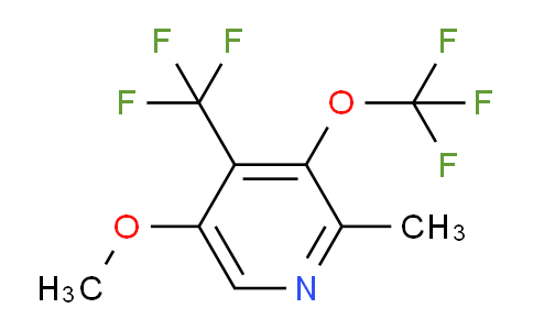 AM151988 | 1805113-72-7 | 5-Methoxy-2-methyl-3-(trifluoromethoxy)-4-(trifluoromethyl)pyridine