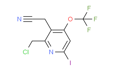 AM151989 | 1804864-83-2 | 2-(Chloromethyl)-6-iodo-4-(trifluoromethoxy)pyridine-3-acetonitrile