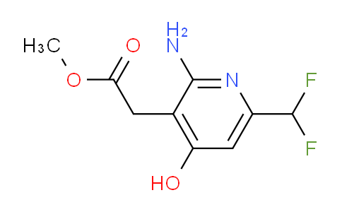 AM15200 | 1806811-42-6 | Methyl 2-amino-6-(difluoromethyl)-4-hydroxypyridine-3-acetate