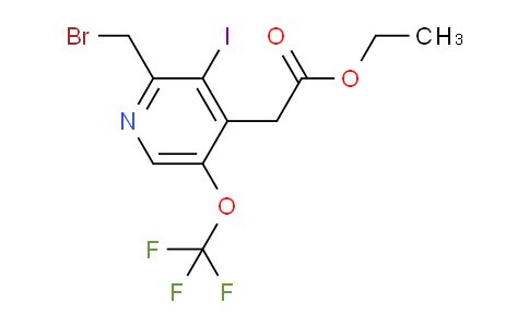 AM152005 | 1804629-48-8 | Ethyl 2-(bromomethyl)-3-iodo-5-(trifluoromethoxy)pyridine-4-acetate