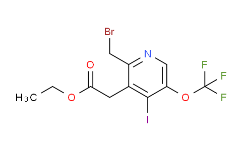 AM152010 | 1804795-10-5 | Ethyl 2-(bromomethyl)-4-iodo-5-(trifluoromethoxy)pyridine-3-acetate