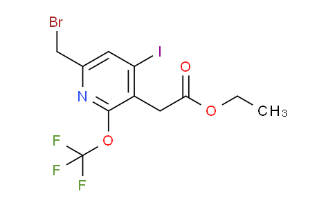 AM152011 | 1803959-32-1 | Ethyl 6-(bromomethyl)-4-iodo-2-(trifluoromethoxy)pyridine-3-acetate