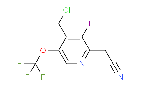 AM152012 | 1803961-70-7 | 4-(Chloromethyl)-3-iodo-5-(trifluoromethoxy)pyridine-2-acetonitrile