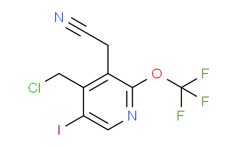 AM152015 | 1804842-94-1 | 4-(Chloromethyl)-5-iodo-2-(trifluoromethoxy)pyridine-3-acetonitrile