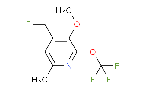 AM152024 | 1804008-22-7 | 4-(Fluoromethyl)-3-methoxy-6-methyl-2-(trifluoromethoxy)pyridine