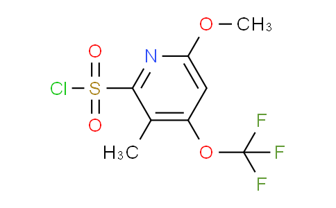 AM152030 | 1805124-49-5 | 6-Methoxy-3-methyl-4-(trifluoromethoxy)pyridine-2-sulfonyl chloride