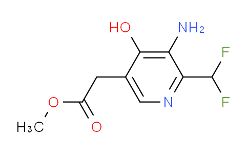 AM15204 | 1805336-71-3 | Methyl 3-amino-2-(difluoromethyl)-4-hydroxypyridine-5-acetate