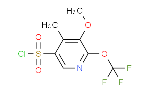 AM152040 | 1805108-23-9 | 3-Methoxy-4-methyl-2-(trifluoromethoxy)pyridine-5-sulfonyl chloride
