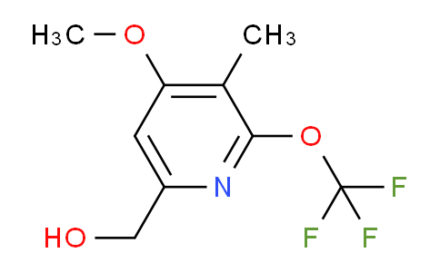 4-Methoxy-3-methyl-2-(trifluoromethoxy)pyridine-6-methanol