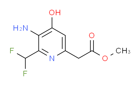 AM15205 | 1804512-83-1 | Methyl 3-amino-2-(difluoromethyl)-4-hydroxypyridine-6-acetate