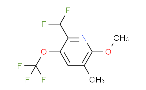 2-(Difluoromethyl)-6-methoxy-5-methyl-3-(trifluoromethoxy)pyridine