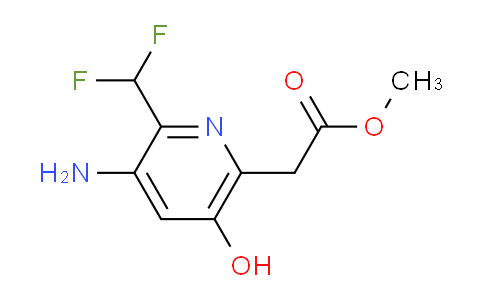 AM15207 | 1803698-92-1 | Methyl 3-amino-2-(difluoromethyl)-5-hydroxypyridine-6-acetate