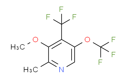 AM152081 | 1804008-84-1 | 3-Methoxy-2-methyl-5-(trifluoromethoxy)-4-(trifluoromethyl)pyridine