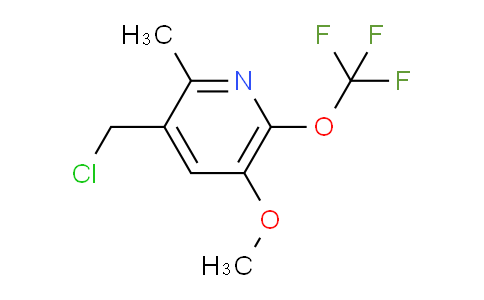 AM152086 | 1806150-06-0 | 3-(Chloromethyl)-5-methoxy-2-methyl-6-(trifluoromethoxy)pyridine