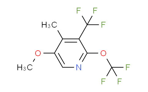 AM152087 | 1804008-98-7 | 5-Methoxy-4-methyl-2-(trifluoromethoxy)-3-(trifluoromethyl)pyridine