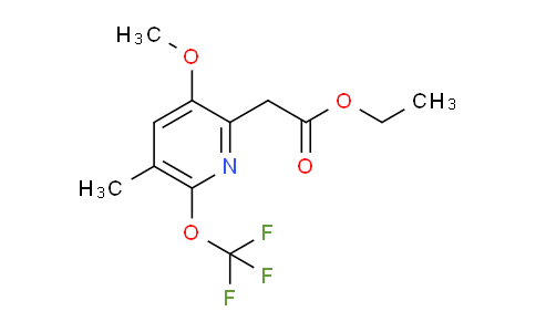 AM152088 | 1804741-49-8 | Ethyl 3-methoxy-5-methyl-6-(trifluoromethoxy)pyridine-2-acetate