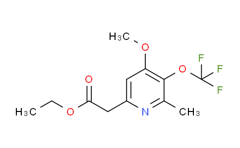 AM152090 | 1806752-62-4 | Ethyl 4-methoxy-2-methyl-3-(trifluoromethoxy)pyridine-6-acetate