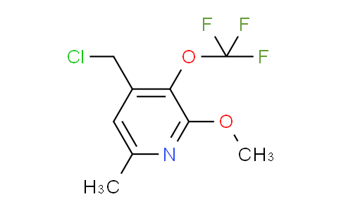 AM152092 | 1804800-59-6 | 4-(Chloromethyl)-2-methoxy-6-methyl-3-(trifluoromethoxy)pyridine