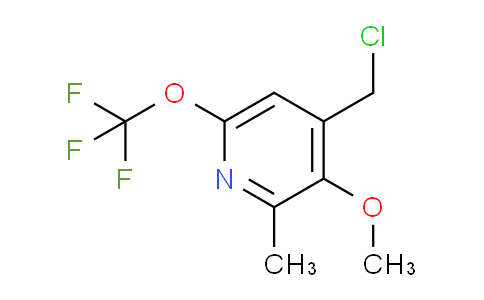 4-(Chloromethyl)-3-methoxy-2-methyl-6-(trifluoromethoxy)pyridine