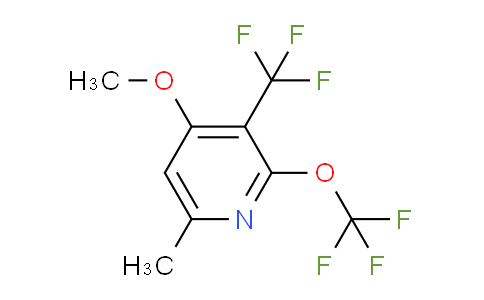 AM152095 | 1804747-52-1 | 4-Methoxy-6-methyl-2-(trifluoromethoxy)-3-(trifluoromethyl)pyridine