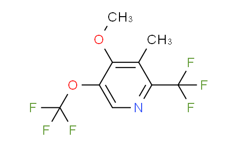 4-Methoxy-3-methyl-5-(trifluoromethoxy)-2-(trifluoromethyl)pyridine