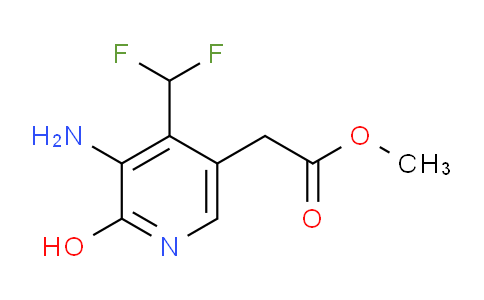 AM15210 | 1804512-91-1 | Methyl 3-amino-4-(difluoromethyl)-2-hydroxypyridine-5-acetate