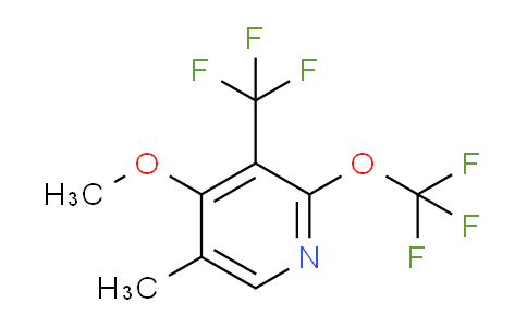 AM152100 | 1804866-61-2 | 4-Methoxy-5-methyl-2-(trifluoromethoxy)-3-(trifluoromethyl)pyridine