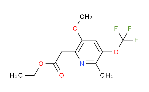 AM152101 | 1806752-88-4 | Ethyl 5-methoxy-2-methyl-3-(trifluoromethoxy)pyridine-6-acetate