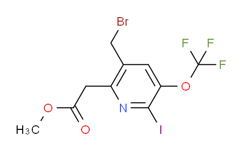AM152119 | 1805979-54-7 | Methyl 5-(bromomethyl)-2-iodo-3-(trifluoromethoxy)pyridine-6-acetate