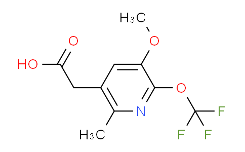 AM152122 | 1806178-59-5 | 3-Methoxy-6-methyl-2-(trifluoromethoxy)pyridine-5-acetic acid
