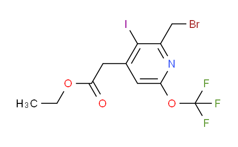 AM152126 | 1805979-81-0 | Ethyl 2-(bromomethyl)-3-iodo-6-(trifluoromethoxy)pyridine-4-acetate