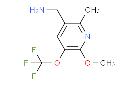 3-(Aminomethyl)-6-methoxy-2-methyl-5-(trifluoromethoxy)pyridine