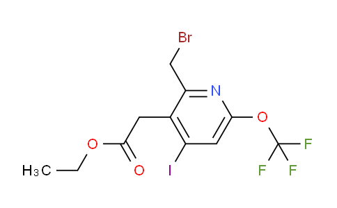 AM152129 | 1803959-21-8 | Ethyl 2-(bromomethyl)-4-iodo-6-(trifluoromethoxy)pyridine-3-acetate