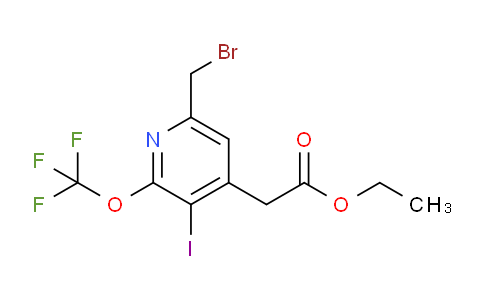 AM152130 | 1803959-38-7 | Ethyl 6-(bromomethyl)-3-iodo-2-(trifluoromethoxy)pyridine-4-acetate