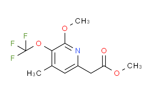 AM152131 | 1806178-76-6 | Methyl 2-methoxy-4-methyl-3-(trifluoromethoxy)pyridine-6-acetate