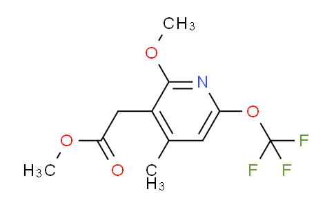 AM152132 | 1806146-46-2 | Methyl 2-methoxy-4-methyl-6-(trifluoromethoxy)pyridine-3-acetate