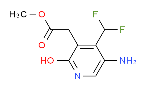 Methyl 5-amino-4-(difluoromethyl)-2-hydroxypyridine-3-acetate