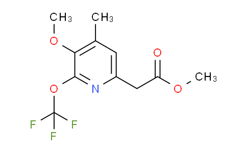 AM152150 | 1805127-37-0 | Methyl 3-methoxy-4-methyl-2-(trifluoromethoxy)pyridine-6-acetate
