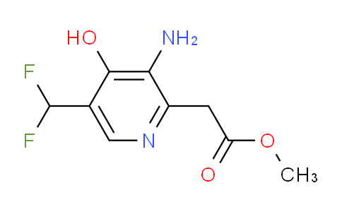 AM15218 | 1803698-95-4 | Methyl 3-amino-5-(difluoromethyl)-4-hydroxypyridine-2-acetate