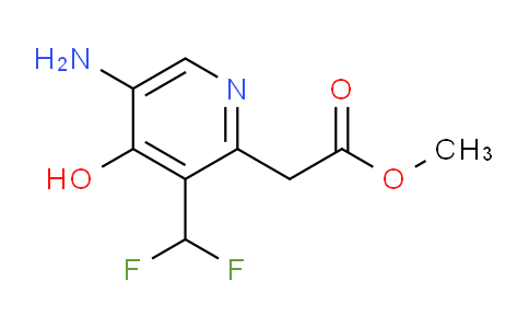 Methyl 5-amino-3-(difluoromethyl)-4-hydroxypyridine-2-acetate