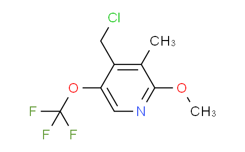 AM152214 | 1804007-18-8 | 4-(Chloromethyl)-2-methoxy-3-methyl-5-(trifluoromethoxy)pyridine