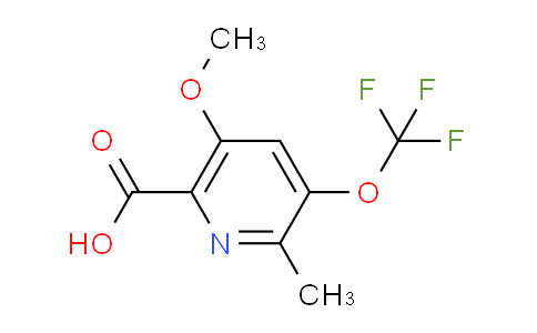 AM152221 | 1804887-77-1 | 5-Methoxy-2-methyl-3-(trifluoromethoxy)pyridine-6-carboxylic acid
