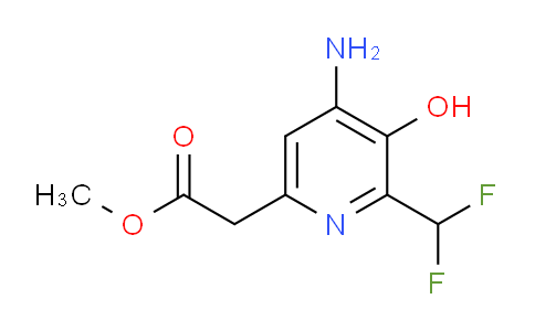AM15223 | 1806811-60-8 | Methyl 4-amino-2-(difluoromethyl)-3-hydroxypyridine-6-acetate