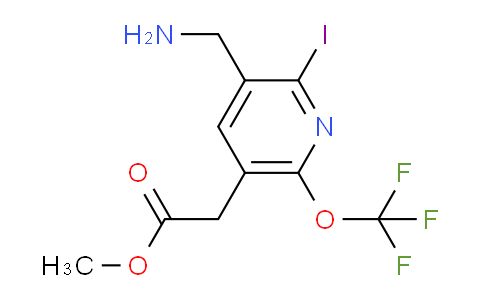 AM152236 | 1804362-02-4 | Methyl 3-(aminomethyl)-2-iodo-6-(trifluoromethoxy)pyridine-5-acetate